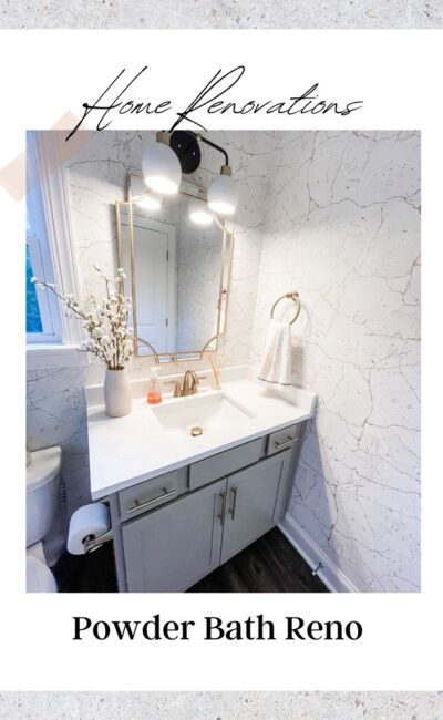 Powder Bathroom Renovation